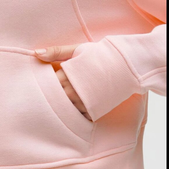 Lululemon Scuba Oversized Half-Zip Hoodie Strawberry Milkshake XL/XXL - Picture 9 of 10